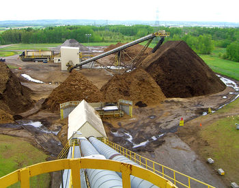 Materia prima: el almacenamiento de biomasa